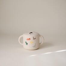 Mushie Snack Cup Silicone  Art.101739 Silicone container with Click Lock