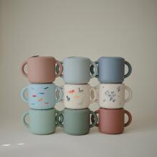 Mushie Snack Cup Silicone  Art.2340228 Silicone container with Click Lock