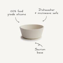 Mushie Silicone Suction Bowl Art.2330194 Silikono dubuo su siurbtuku
