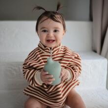 Mushie Silicone Sippy Cup Art.2480124 Natural Silicone educational mug, 175 ml.