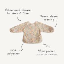 Mushie Long Sleeve Bib  Art.102085 Сherries