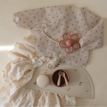 Mushie Long Sleeve Bib  Art.102085 Сherries