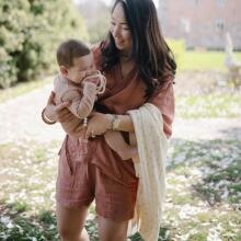 Mushie Muslin Swaddle Art.102071 Bows