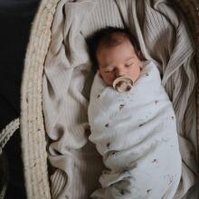 Mushie Muslin Swaddle Art.2200443 Boats