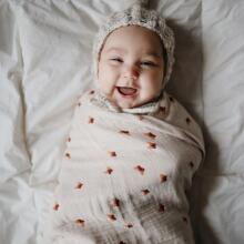 Mushie Muslin Swaddle Art.2200073 Yellow