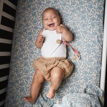 Mushie Muslin Swaddle Art.2200075 Fog