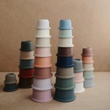 Mushie Stacking Cup Art.2400230 Original taurių piramidė