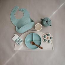 Mushie Flower Press Toy Art.2830475 Silicone rattle (100% natural)