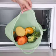 Haakaa Multipurpose Steamer & Steriliser Bag  Art.UTE103-LE Lime Многоцелевой пакет для стерилизации и пароварки ,2 шт.  1250 мл