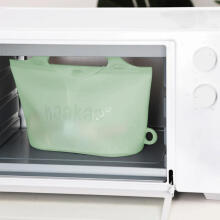 Haakaa Multipurpose Steamer & Steriliser Bag  Art.UTE104-LE Lime Многоцелевой пакет для стерилизации и пароварки ,1 шт.  900 мл