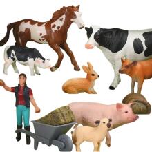 WOOPIE Figurki Zwierząt Szczęśliwa Farma 10el.