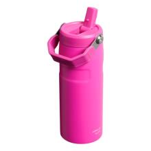 Thermos bottle with straw The IceFlow Bottle Flip Straw 2.0 0.47L purple