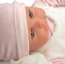 Arias Baby Doll with Sound Effect, Pink Outfit, 42 cm