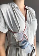 Haakaa Silicone Breast Pump Strap Art.MHK109-R Силиконовый ремешок для молокоотсоса