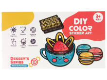 DIY Candy Window Stickers 8 Colours Glitter