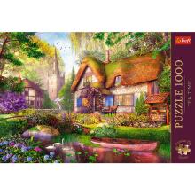 Puzzle - 1000 Premium Plus - Tea Time: A cottage in the forest Trefl 10804
