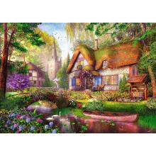 Puzzle - 1000 Premium Plus - Tea Time: A cottage in the forest Trefl 10804