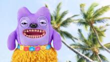 Fuggler Fugg Life 22 cm Plush Toy (Chum Chum) Art.268511 Funny Ugly Monster