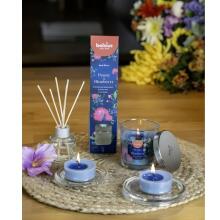 Candle aroma. glass gl. Floral Fusion &Oslash;80x72mm peony &amp;amp; blueberry