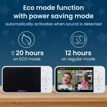 Babysense Video Baby Monitor Prisma Art.268724 Vaizdo auklė su LCD ekranu
