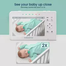 Babysense  Video Baby Monitor with 2 Cameras Art.V43 Vaizdo auklė su LCD ekranu