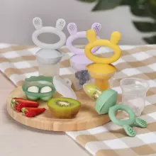 Haakaa Fresh Food Feeder Mini Combo Art.BHK154-C Cooper Silicone strainer for feeding fresh vegetables (Nibbler)