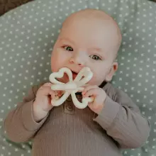 Haakaa Silicone Teether Clover Art.TPS038-OT  Silikoninis barškutis (100 % natūralus)