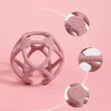Haakaa Silicone Teething Ball  Art.TPS017-R Rust  Silikoninis barškutis (100 % natūralus)