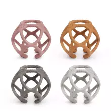 Haakaa Silicone Teething Ball  Art.TPS017-C Charcoal  Silikoninis barškutis (100 % natūralus)