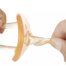 Haakaa Silicone Dummy  Art.TPS031 Amber Natural anatomical 3+ month