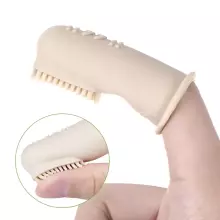 Haakaa  Silicone Finger Toothbrush  Art.TPS036-C Cream