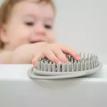 Haakaa Silicone Shampoo Brush Art.SGE050-SB Steel Blue