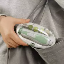 Haakaa Electric Nail Care Set Art.SGE004-L Lavender Набор для ухода за детскими ногтями