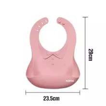 Haakaa Silicone Bib Art.UTE63-RT Rust  Baby bib made of 100% high quality silicone