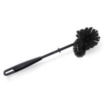 Toilet brush with loop