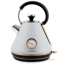 Elektrinis virdulys su termometru 1.7L Berdsen BD-701 pilkas