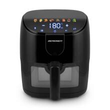 Be aliejaus keptuvė Oro keptuvė 4l Berdsen 1500W BD-658 juoda