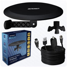 Vidaus Išorės TV Antena Ultra HD 4K Berdsen BD-955 Juoda