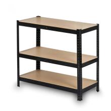 Metalinė saugojimo lentyna 150 x 75 x 30 cm Humberg HR-811 juoda