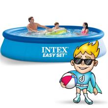 Inflatable Pool 366 x 76 cm 2in1 INTEX 28130