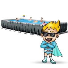 Intex 26378 975 x 488 x 132 cm 16-in-1 Frame Pool