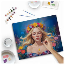 Paveikslas pagal numerius 40x50 cm Massido Moteriška portretas