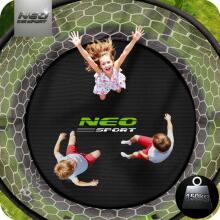 Trampoline 13ft/404cm with Internal Net and Ladder Neo-Sport