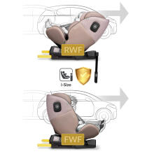 Nukido Aero Line Car Seat Beige 0-36 kg ISOFIX