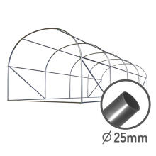 Sodo tunelis 2,5 x 4 m (10m2) rožinis plonas