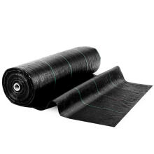 Garden agro cloth 1.6 m x 100 m 90 g/m2 + 100 stakes Plonos - black