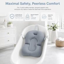 Baby Bath Cushion Art.271284 Grey Baby Bath Cushion