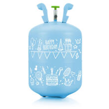 Helium tank 0.20 m3 with balloons and ribbon Ricokids