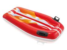 Inflatable swimming board 112 x 62 cm INTEX 58165 red