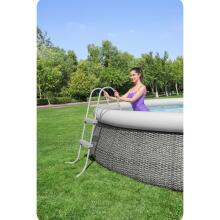 Metalinė kopėčia baseinams 84 cm Bestway 58430